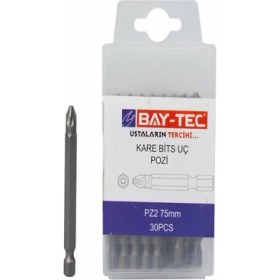 Resim Bits Uç Kare Yıldız Pz 2X75MM MU1930 5302-10 Adet-Erpilsan Elektronik 