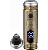 Resim Springsun Erkekler İçin Çok Fonksiyonlu Taşınabilir Elektrikli Tıraş Makinesi - Mini Burun Kılı Düzeltici Lcd Ekran 