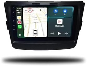 Resim Martechno Ssangyong Musso 2018+ Uyumlu Android Multimedya 4gb Ram 64gb Hafıza 