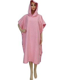 Resim Ranyeek Yetişkinler İçin Süper Absorban Hızlı Kuruyan Kapüşonlu Plaj Havlu - Deniz, Havuz, Spor Ve Therma İçin Kullanıma Hazır M Pembe Pembe 