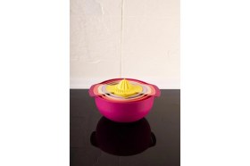 Resim Flora Easy Mix Süzgeçli Karıştırma Kabı ve Limon Sıkacağı 6'lı Set 