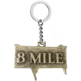 Resim Herşey Nota 8 Mile Anahtarlık 