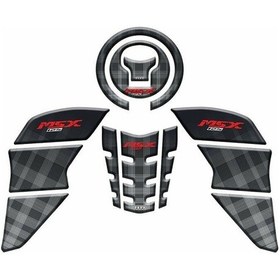 Resim Honda Msx 2014 - 2022 Uyumlu Tank Pad Set 004 Çok Renkli 