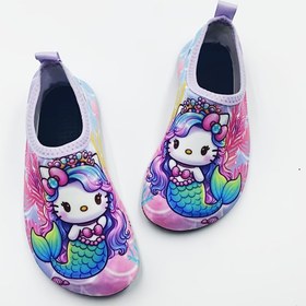 Resim Sanrio Yeni Çocuk Plaj Ayakkabıları Karikatür Baskılı Kaymaz, Kum Geçirmez, Çizilmeye Karşı Dış Mekan Yürüyüş ve Trekking Ayakkabıları İç Mekan Fitness Spor Ayakkabıları Zemin Çorapları Koşu, İp Zıplama, Dans Ayakkabıları Çocuk Bebek Ayakkabıları Yüzme, Şnorkelle Dalış, Rafting Çocuk Yürüyüş Ayakkabıları 