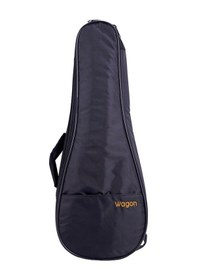 Resim Wagon Case 03 Serisi 03-Ukl Siyah Soprano Ukulele Taşıma Çantası 
