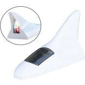 Resim Sunup Solar LED Işıklı Shark Oto Anten Lambası 