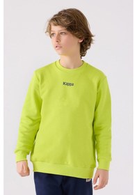Resim Kappa Erkek Çocuk Yeşil Sweatshirt 5274-45415 Yeşil 