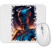 Resim Baskı Dükkanı Angel Uzaylı Mouse Pad 