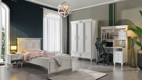 Resim İskenderiye Genç Odası - '+ Komidin + Kitaplık ve Çamaşırlık 