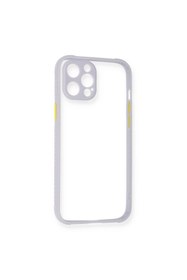 Resim artlab Art İphone 12 Kılıf Miami Şeffaf Silikon - Lila Lab 