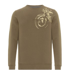 Resim Routefield Erkek Sweatshirt Harv Haki 