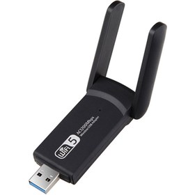 Resim USB 3.0 AC1200Mbps Wifi adaptörü dual Bant 5GHz /2.4Ghz 