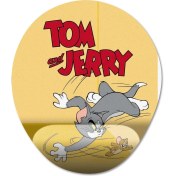 Resim Pixxa Tom ve Jerry Bilek Destekli Mousepad Model - 3 Oval 