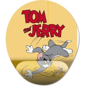 Resim Pixxa Tom ve Jerry Bilek Destekli Mousepad Model - 3 Oval 