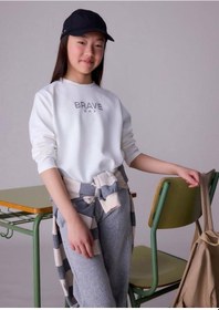 Resim Kız Sweatshirt 25kmyr7423 Siyah 