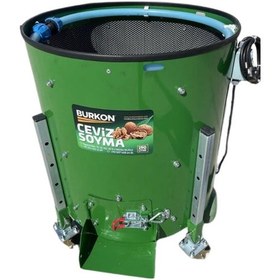 Resim Burkon 190 LT 75 KG Sabit Devirli Ceviz Soyma Makinesi 
