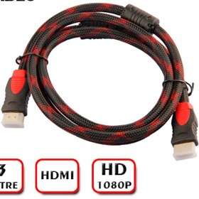 Resim 3 Metre Kaliteli Örgülü Hdmi Kablo 3 Mt Hdmi Kablo 