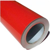 Resim Parlak Kırmızı Yapışkanlı Kaplama Folyosu 122 Cm X 4 Mt 