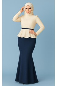Resim CNG MODA Balık Etek Toparlayıcı Şık Tasarım Tesettür Abiye 