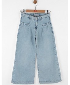 Resim Nk Kids Kız İspanyol Pantolon 25ynk58708 Mavi 