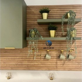 Resim Agt Akyürek Agt Lb 3771 Naturel Touch Meşe Dekor Profil Duvar Kaplama Lambri Duvar Panel 