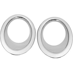 Resim Pazly 2010-2013 Nissan Qashqai J10 Ön-arka Sis Farı Kapağı - Kolay Montaj, Yepyeni Metal Gümüş 