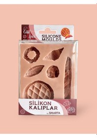 Resim Silikon Kalıp - Gül Ipek Ekmek 