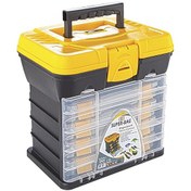 Resim Super Bag Organizerli Sarı Balıkçı Takım Çantası 
