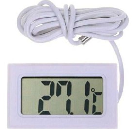 Resim Su Geçirmez Pano Tipi Dijital Termometre Tpm-10, Hassas Sıcaklık Ölçümü Sağlar. 