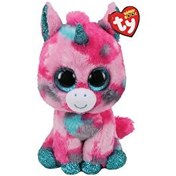 Resim TY Beanie Boos Gumball Unicorn Pembe 24 Cm 