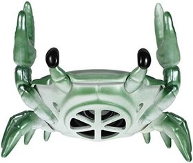 Resim ibasenice Yengeç figürü hoparlör telefon tutucu kablosuz ses kutusu hoparlör kutusu telefon rafı standı masa üstü takı tutucu ev dekorasyonu için yeşil 