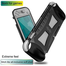 Resim Nintendo Switch Lite İçin Tpu Yumuşak Koruyucu Kabuk Düşme Direnci Sarı 