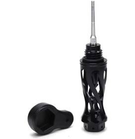 Resim Yamaha Bws / Cygnus / Kymco 125 Motor Yağ Çubuğu Siyah Siyah 