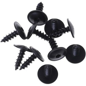 Resim Lasonstiges 10 Adet.kendinden Kılavuzlu Başlı Vidalar İçin Torx Makas Vidaları Motor Kapağı Audi-replace Dropship İçin Sıçrama Koruma Kapağı 