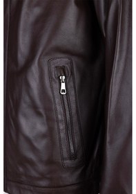 Resim Tamer Tanca Erkek Hakiki Deri Kahverengi Deri Mont 797 2013 Erk Derı Ceket Y25 Kahve Dr Kahverengi 