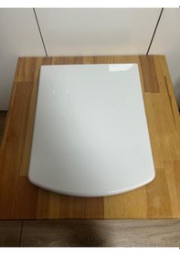 Resim Beyaz Sedef Yavaş Kapanan Klozet Kapağı Yavaş Kapanan Beyaz 