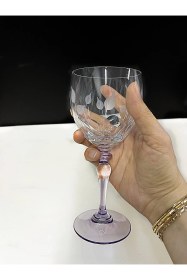 Resim Paşabahçe Yaprak Dekor Soğuk Kesme Ayaklı Kahve Yanı Bardak Renkli El İşçiliği Özel Sunum 1 Adet Şeffaf 