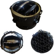 Resim Moda Garage Clio 4 Havalandırma Izgarası Yan Köşe Kısım 1 Adet Krom Siyah 