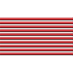 Resim 10 Adet Araba Klima Vantilyatör Dekorasyon Şeridi - Kırmızı, Dayanıklı Pvc, Tüm Düz Vantilyatörlere Uygun, Kolay Kurulum 