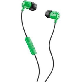 Resim SKULLCANDY JİB IN EAR MİKROFONLU KULAK IÇİ KABLOLU KULAKLIK S2DUY-L102 YEŞİL-SİYAH 