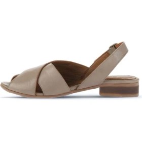 Resim Bueno Shoes Gri Deri Kadın Topuklu Sandalet 01WA6402 01WA6402 