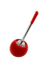 Resim Fame Kitchen Porselen Hazneli Klozet Fırçası - Kırmızı 