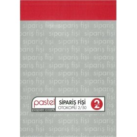 Resim Zirve Sipariş Fişi Otokopili 14X20 