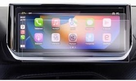 Resim Peugeot 2008 Allure ile uyumlu 2023 2025 Makyajlı Kasa 10 inç Navigasyon 9H Nano Ekran Koruyucu 