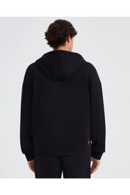 Resim Skechers M Essential Full Zip Hoodie S232439-001 Fermuarlı Kapüşonlu Erkek Sweatshirt 