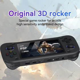 Resim G28 3D Taşınabilir Oyun Konsolu 4.3 İnç HD Ekran 64 GB Dahili Oyunlu Şarjlı El Konsolu PSP Benzeri El Tipi Video Game 