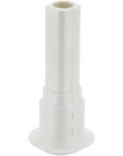 Resim BEZE Beyaz Petek Radyatör Boru Gizleme Tekli 6 Cm - 16 Cm Arası Ayarlanabilir ( 6 Adet ) 