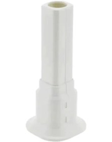 Resim BEZE Beyaz Petek Radyatör Boru Gizleme Tekli 6 Cm - 16 Cm Arası Ayarlanabilir ( 6 Adet ) 