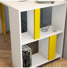Resim Variant Variant Lima Çalışma Masası - Beyaz / Sarı 
