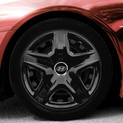 Resim PackGar Hyundai I30 16 Inç Jant Kapağı Amblemli Piano Black 4 Adet 1 Takım 203 